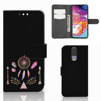 B2Ctelecom Samsung Galaxy A70 Leuk Hoesje Boho Dreamcatcher