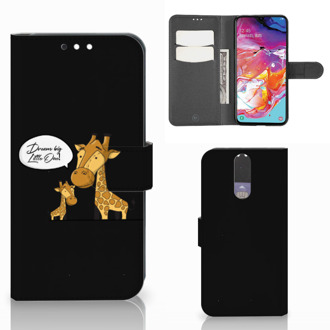 B2Ctelecom Samsung Galaxy A70 Leuk Hoesje Giraffe