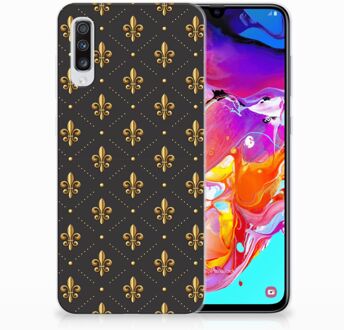 B2Ctelecom Samsung Galaxy A70 TPU bumper Franse Lelie