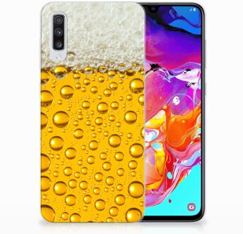 B2Ctelecom Samsung Galaxy A70 TPU-siliconen Hoesje Bier