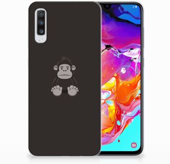 B2Ctelecom Samsung Galaxy A70 TPU-siliconen Hoesje Gorilla