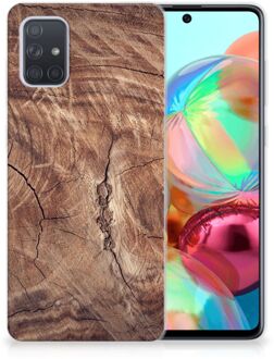 B2Ctelecom Samsung Galaxy A71 Bumper Hoesje Tree Trunk