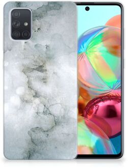 B2Ctelecom Samsung Galaxy A71 Hoesje maken Painting Grijs