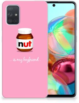 B2Ctelecom Samsung Galaxy A71 Siliconen Case Nut Boyfriend