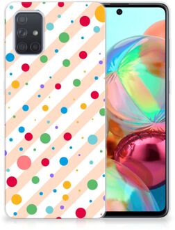 B2Ctelecom Samsung Galaxy A71 TPU bumper Dots