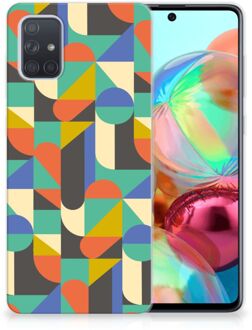 B2Ctelecom Samsung Galaxy A71 TPU bumper Funky Retro