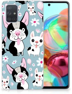 B2Ctelecom Samsung Galaxy A71 TPU Hoesje Hondjes