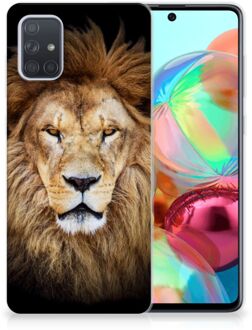 B2Ctelecom Samsung Galaxy A71 TPU Hoesje Leeuw