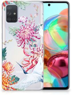 B2Ctelecom Samsung Galaxy A71 TPU Hoesje Ooievaars