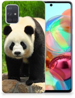 B2Ctelecom Samsung Galaxy A71 TPU Hoesje Panda