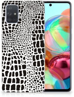 B2Ctelecom Samsung Galaxy A71 TPU Hoesje Slangenprint