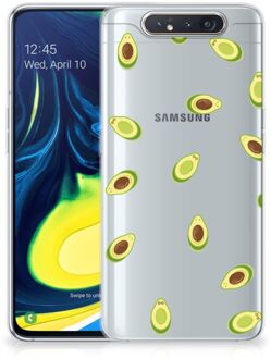 B2Ctelecom Samsung Galaxy A80 Siliconen Case Avocado