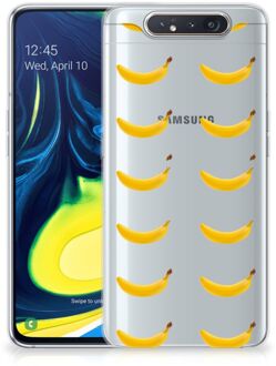 B2Ctelecom Samsung Galaxy A80 Siliconen Case Banana