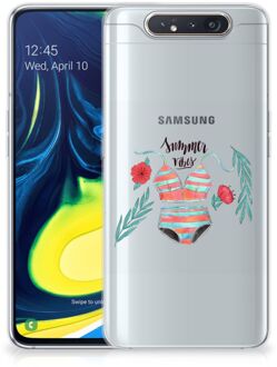 B2Ctelecom Samsung Galaxy A80 Telefoonhoesje met Naam Boho Summer