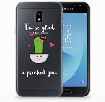 B2Ctelecom Samsung Galaxy J3 2017 Hoesje Design Cactus Glad