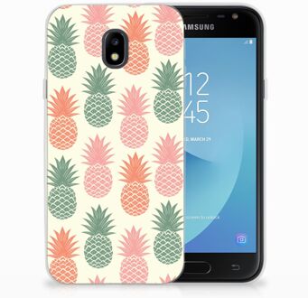 B2Ctelecom Samsung Galaxy J3 2017 TPU Hoesje Design Ananas