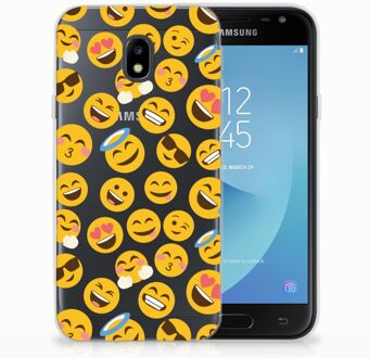 B2Ctelecom Samsung Galaxy J3 2017 TPU Hoesje Design Emoji