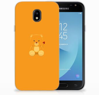 B2Ctelecom Samsung Galaxy J3 2017 TPU Siliconen Hoesje Baby Beer