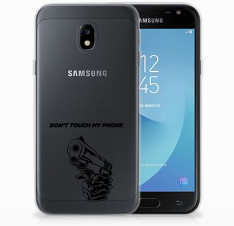 B2Ctelecom Samsung Galaxy J3 2017 TPU Siliconen Hoesje Gun DTMP