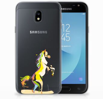 B2Ctelecom Samsung Galaxy J3 2017 TPU Siliconen Hoesje Horse Color