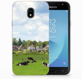 B2Ctelecom Samsung Galaxy J3 2017 TPU Siliconen Hoesje Koeien