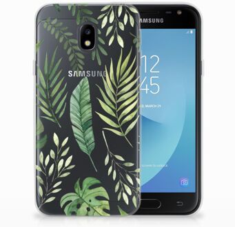 B2Ctelecom Samsung Galaxy J3 2017 TPU Siliconen Hoesje Leaves