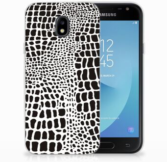 B2Ctelecom Samsung Galaxy J3 2017 TPU Siliconen Hoesje Slangenprint