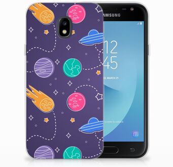 B2Ctelecom Samsung Galaxy J3 2017 TPU Siliconen Hoesje Space