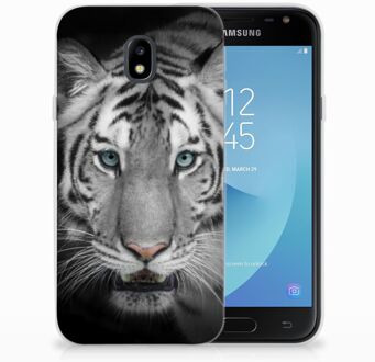 B2Ctelecom Samsung Galaxy J3 2017 TPU Siliconen Hoesje Tijger