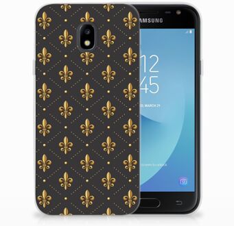 B2Ctelecom Samsung Galaxy J3 2017 Uniek TPU Hoesje Franse Lelie