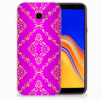 B2Ctelecom Samsung Galaxy J4 Plus (2018) Backcover Barok Roze