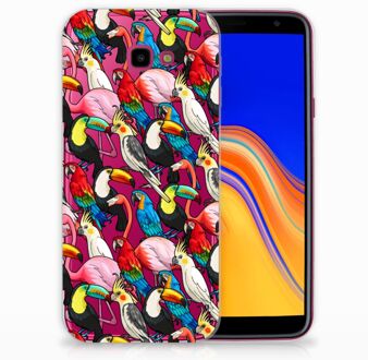 B2Ctelecom Samsung Galaxy J4 Plus (2018) Backcover Birds