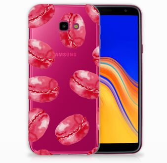 B2Ctelecom Samsung Galaxy J4 Plus (2018) Hoesje Design Pink Macarons