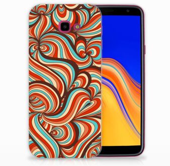 B2Ctelecom Samsung Galaxy J4 Plus (2018) Hoesje Design Retro