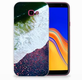 B2Ctelecom Samsung Galaxy J4 Plus (2018) Hoesje Design Sea in Space