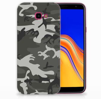 B2Ctelecom Samsung Galaxy J4 Plus (2018) TPU Siliconen Hoesje Army Light