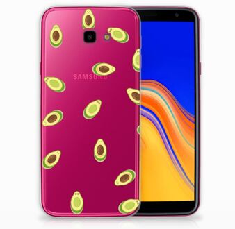 B2Ctelecom Samsung Galaxy J4 Plus (2018) TPU Siliconen Hoesje Avocado