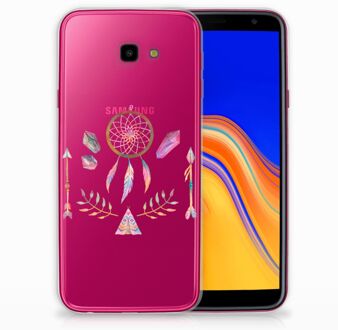 B2Ctelecom Samsung Galaxy J4 Plus (2018) TPU Siliconen Hoesje Boho Dreamcatcher