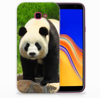 B2Ctelecom Samsung Galaxy J4 Plus (2018) TPU Siliconen Hoesje Design Panda