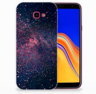 B2Ctelecom Samsung Galaxy J4 Plus (2018) TPU Siliconen Hoesje Design Stars