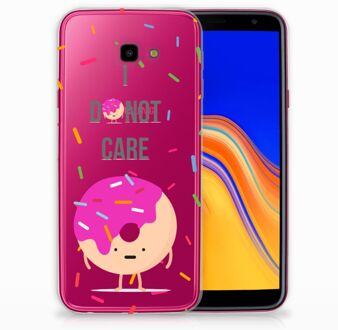 B2Ctelecom Samsung Galaxy J4 Plus (2018) TPU Siliconen Hoesje Donut