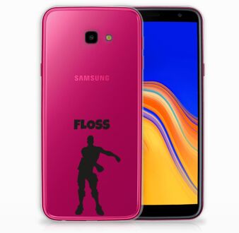 B2Ctelecom Samsung Galaxy J4 Plus (2018) TPU Siliconen Hoesje Floss