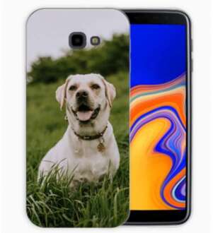 B2Ctelecom Samsung Galaxy J4 Plus 2018 TPU Siliconen Hoesje Maken met Foto