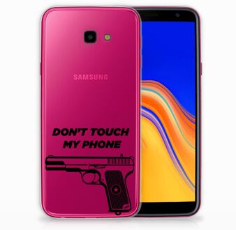 B2Ctelecom Samsung Galaxy J4 Plus (2018) TPU Siliconen Hoesje Pistol DTMP