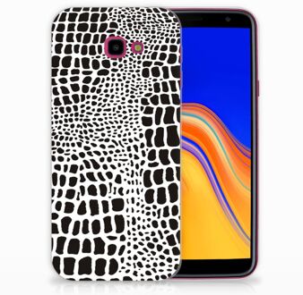 B2Ctelecom Samsung Galaxy J4 Plus (2018) TPU Siliconen Hoesje Slangenprint