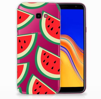 B2Ctelecom Samsung Galaxy J4 Plus (2018) TPU Siliconen Hoesje Watermelons