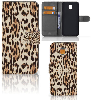 B2Ctelecom Samsung Galaxy J5 2017 Book Case Leopard