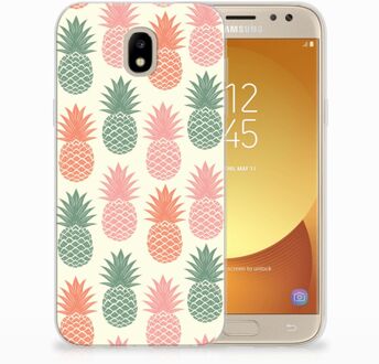 B2Ctelecom Samsung Galaxy J5 2017 TPU Hoesje Design Ananas