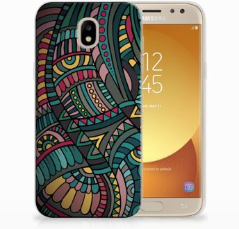 B2Ctelecom Samsung Galaxy J5 2017 TPU Hoesje Design Aztec