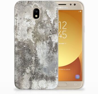 B2Ctelecom Samsung Galaxy J5 2017 TPU Hoesje Design Beton